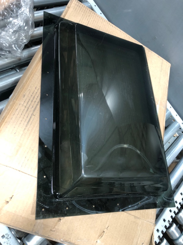 Photo 2 of RecPro RV Skylight Outer Dome | 14" x 22" Universal Outer Skylight (Smoke)