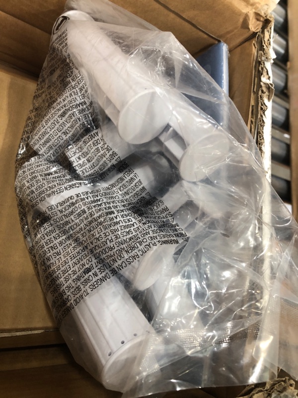 Photo 1 of Intex 86" x 23" Rectangular Frame Above Ground Outdoor Child Safe Splash Swimming Pool 7' 2" x 4' 11" x 23"