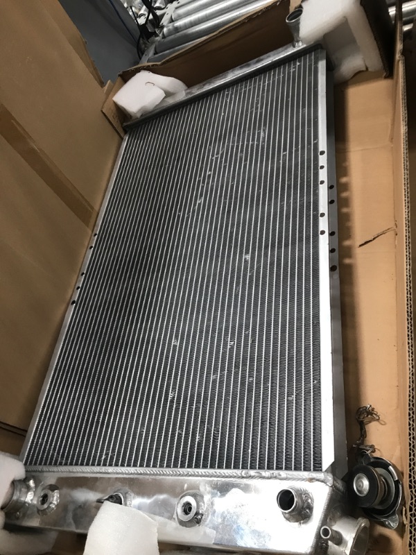 Photo 2 of AUTOSAVER88 Full Aluminum Radiator Compatible with 1968-1990 Chevrolet C/K Series Chevelle El Camino Truck Buick Cadillac Oldsmobile Pontiac 3 row