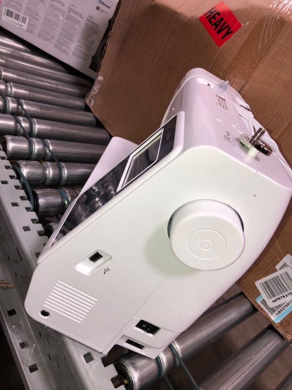 Photo 7 of Brother SE700 Sewing and Embroidery Machine, Wireless LAN Connected, 135 Built-in Designs, 103 Built-in Stitches, Computerized, 4" x 4" Hoop Area, 3.7" Touchscreen Display, 8 Included Feet