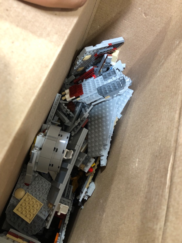 Photo 6 of *USED//MISSING PIECES** LEGO Star Wars Ultimate Millennium Falcon 75192 Expert Building Kit and Starship Model, Best Gift and Movie Collectible for Adults (7541 Pieces)