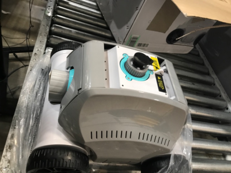 Photo 3 of (2023 New) Ofuzzi Cyber Cordless Robotic Pool Cleaner, Max.120 Mins Runtime, Self-Parking, Automatic Pool Vacuum for All Above/Half Above Ground Pools Up to 1076ft² of Flat Bottom (Grey)