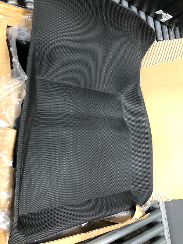 Photo 2 of Foxpark All-Weather Floor Mats for Tesla Model 3 2019 2021 Custom Fit, 100% TPE Odorless Waterproof, 1st & 2nd Row, Front&Rear Trunk, Cargo Liners, Tesla Model 3 Floor Mats
