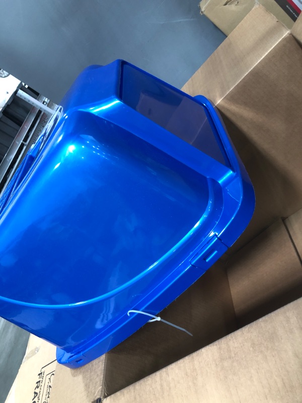 Photo 2 of ***Lid only.***
Van Ness Pets Odor Control Extra Large, Giant Enclosed Cat Pan with Odor Door, Hooded, Blue, CP7