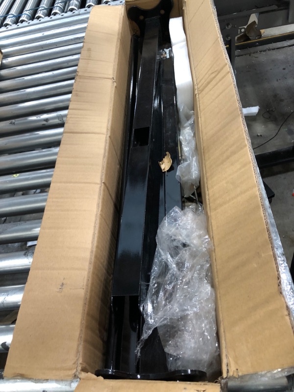 Photo 2 of ***Hardware is loose in box, unknown if anything is missing .***
SPACEEUP 3ft Handrail,35 X 36" Handrails for Outdoor Steps Fit 0 to 3 Steps Transitional Handrail with Installation Kit Handrail for Stairs Outdoor Aluminum Stair Railing, Mirror Black 3 Fee