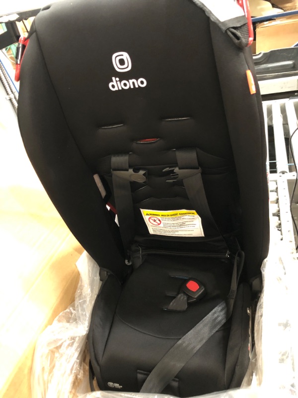 Photo 1 of Diono Radian 3R, 3-in-1 Convertible Car Seat, Rear Facing & Forward Facing, 10 Years 1 Car Seat, Slim Fit 3 Across, Jet Black Radian 3R Fits 3 Across Black Jet