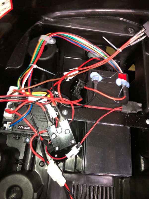 View 2 of MISSING CABLE UNABLE TO TEST** Ride on Car for Kids 12V Licensed McLaren Battery Powered Sports Car with 2 Speeds, Parent Control, Sound System, LED Headlights and Hydraulic Doors (Black)