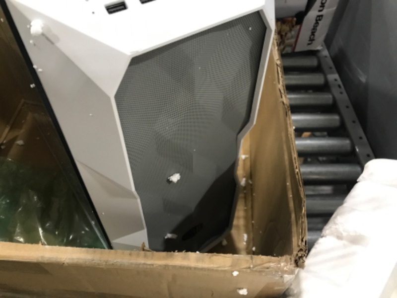 Photo 1 of Cooler Master MasterBox TD500 Mesh White Airflow ATX Mid-Tower & MasterLiquid ML280 Mirror ARGB Close-Loop AIO CPU Liquid Cooler, Mirror ARGB Pump Silver ATX Mid-Tower Case 