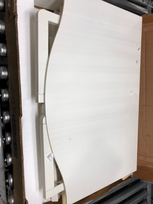 Photo 1 of Delta Children Bennett Toddler Bed, Bianca White 