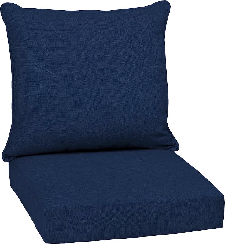 Photo 1 of 
Arden Selections Outdoor Deep Seating Cushion Set 24 x 24, Sapphire Blue Leala
Style:24 x 24
Color:Sapphire Blue Leala