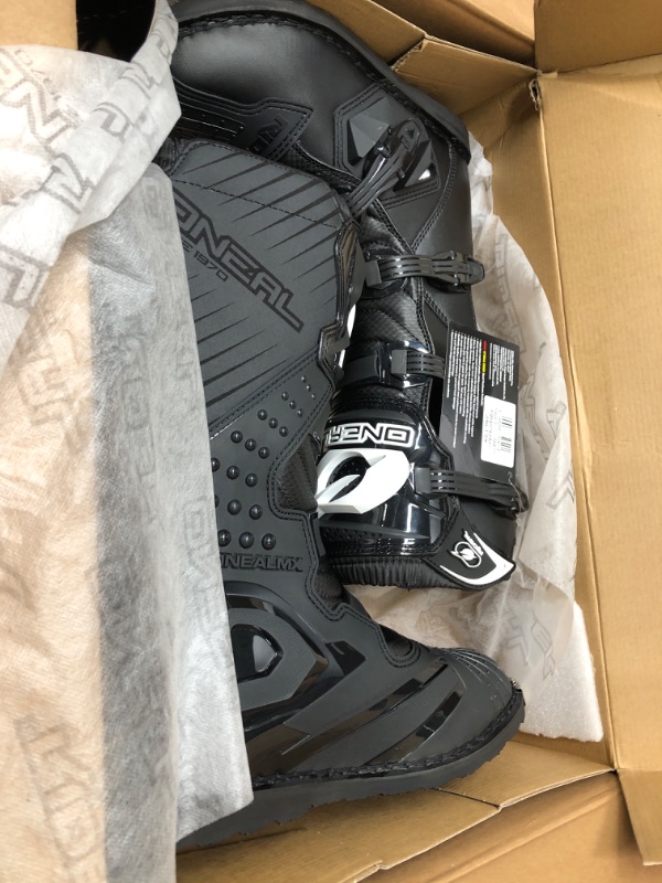 Photo 1 of O'Neal 0325-111 Men's New Logo Dirt Bike Rider Boot (Black, Size 11) 11 Black