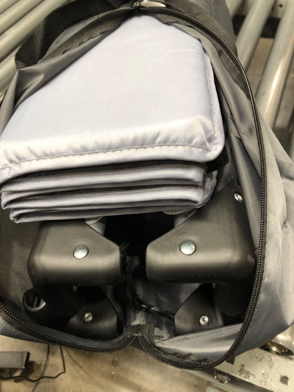 Photo 1 of Dream On Me Nest Portable Play Yard With Carry Bag And Shoulder Strap, Grey
