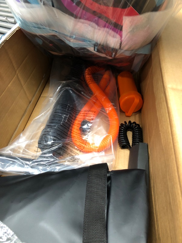 Photo 1 of Hurley PhantomTour 10' 6" Stand Up Paddle Board with Hikeable Backpack, Air Pump, Adjustable Floating Paddle, Coiled Leash, Fin & Repair Kit (Color Wave)                                                                                                      