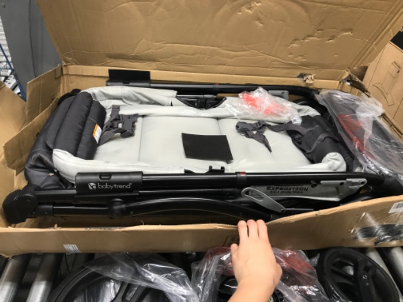 Photo 1 of Baby Trend Expedition 2-in-1 Stroller Wagon PLUS, Ultra Grey