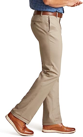 Photo 1 of **USED**
Dockers Men's Straight Fit Signature Lux Cotton Stretch Khaki Pant-Creased SIZE 46