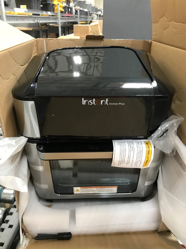 Photo 5 of ***DAMAGED*** Instant Vortex Plus Air Fryer Oven 7 in 1 with Rotisserie