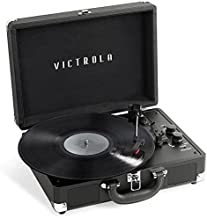 Photo 1 of Victrola VSC-500BTC-BLK Vinyl Suitcase Record Player (Black)