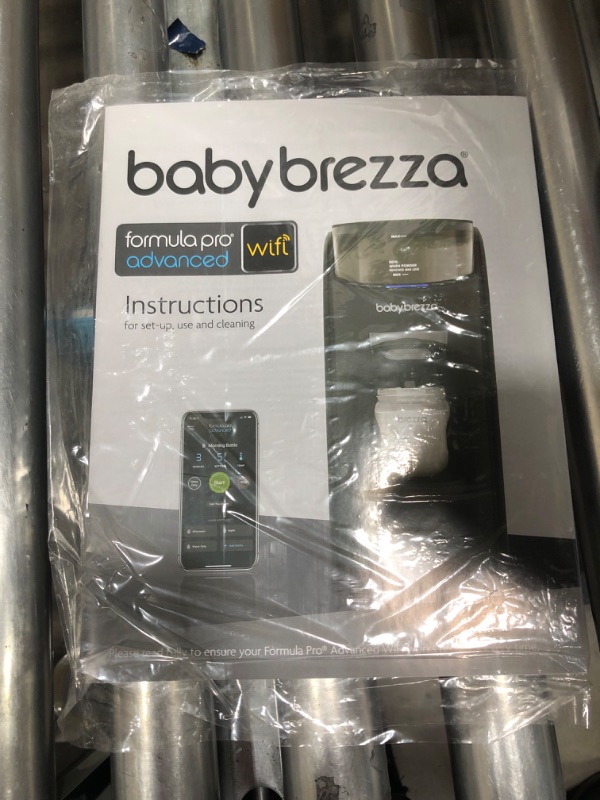 Photo 2 of Baby Brezza Formula Pro Mini Baby Formula Maker – Small Baby Formula Mixer Machine Fits Small Spaces and is Portable for Travel– Bottle Makers Makes The Perfect Bottle for Your Infant On The Go Advanced, WiFi