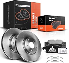 Photo 1 of **NOT COMPLETE MISSING BREAK PADS** A-Premium 11.81 inch(300 mm) Front Vented Disc Brake Rotors + Ceramic Pads Kit Compatible with Select Acura and Honda Models - CL 2001-2003, TL 1999-2008, TSX 2004-2010, Accord 2003-2011, 6-PC Set