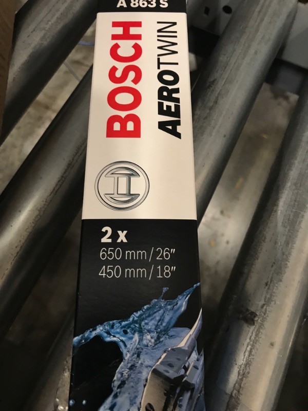 Photo 3 of Bosch Wiper Blade Aerotwin A863S, Length: 650mm/450mm – Set of Front Wiper Blades - Only for Left-Hand Drive (EU)