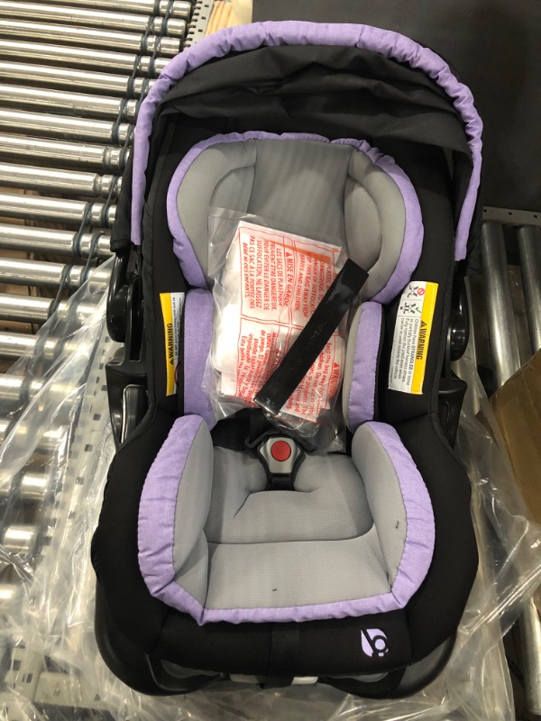 Photo 4 of Baby Trend Secure Snap Tech 35 Infant Car Seat, Lavender Ice 16.5x16.25x28.5 Inch (Pack of 1)