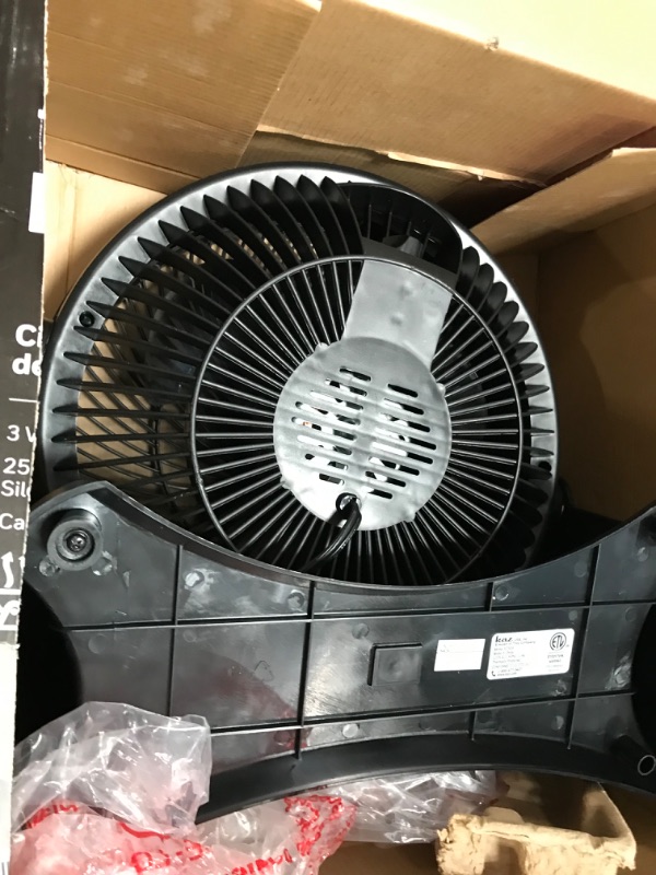 Photo 2 of **BROKEN**
12 in. 3 Speed Whole Room Circulator Floor Fan