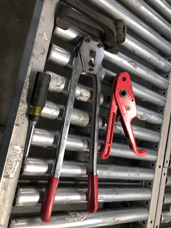 Photo 1 of Steel Strapping Tools and Cart Offer - 5?8"
