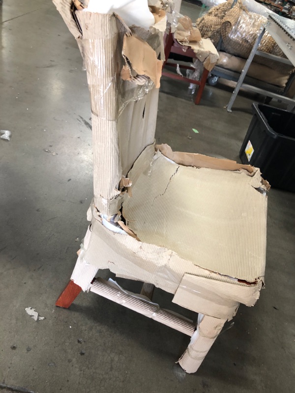 Photo 2 of **SLIGHT DAMAGE**  Flash Furniture HERCULES Series School House Back Mahogany Wood Restaurant Chair