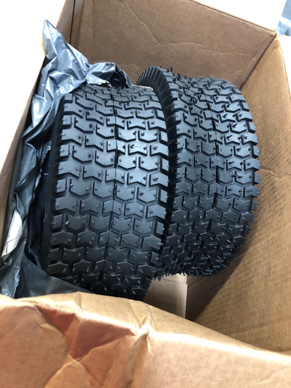 Photo 2 of (2-Set) AR-PRO Replacement 13x5.00-6 Tire and Inner Tube Sets for Razor Dirt Quad Versions 1-18 - Compatible with Yerf Dog, Motovox, and More - Also Compatible with Yard Tractors and Hand Trucks