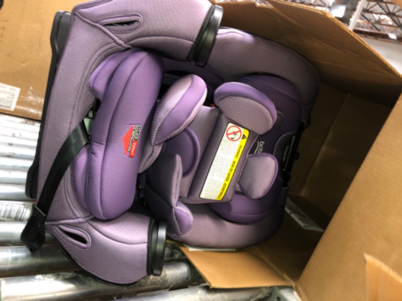 Photo 2 of (BRAND NEW)  Britax One4Life ClickTight All-in-One Car Seat – 10 Years of Use – Infant, Convertible, Booster – 5 to 120 pounds - SafeWash Fabric, Plum Plum [New Version]