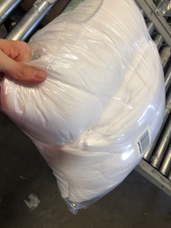 Photo 2 of **USED**  White Down Comforter- unspecified size