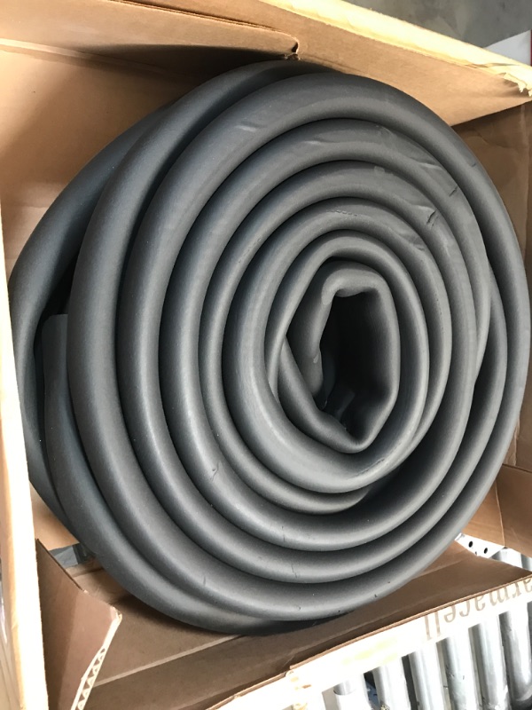 Photo 2 of "Armaflex IPAPC05812R 1/2"" x 1/2"" x 95' Continuous Coil Pipe Insulation, Rubber", black