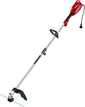 Photo 1 of LawnMaster Red Edition GT1644 Electric String Trimmer 10 Amp 16-Inch Corded Grass Trimmer Lightweight with Shoulder Strap
