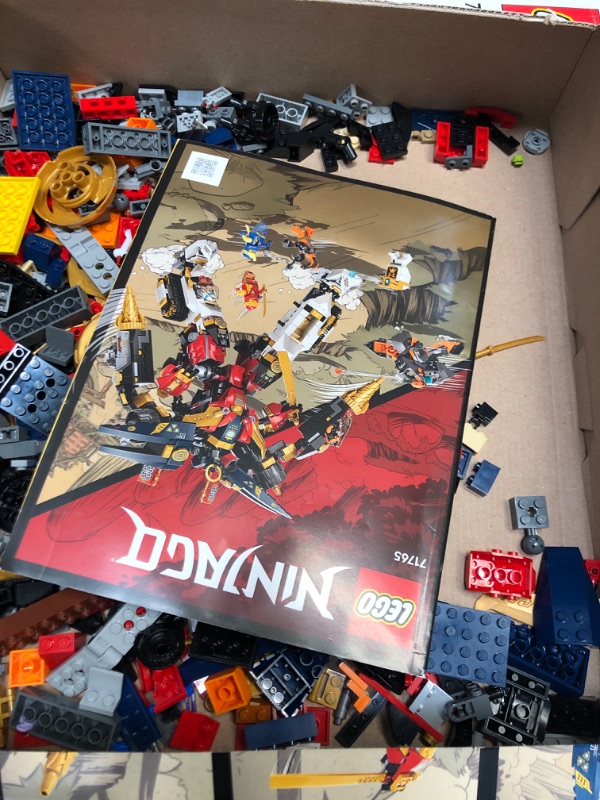 Photo 3 of *incomplete** LEGO Ninjago Ninja Ultra Combo Mech 71765 Building Toy Set for Kids, Boys, and Girls Ages 9+ (1,104 Pieces) Frustration-Free Packaging *parts only 