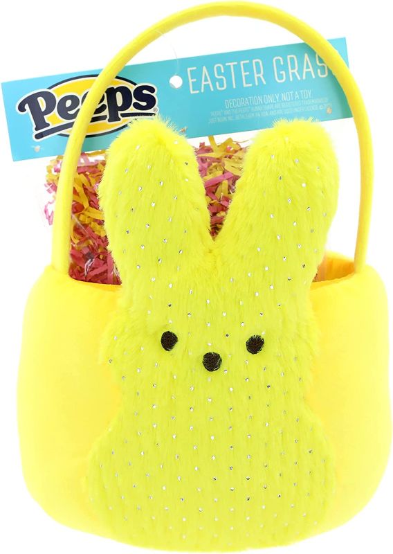 Photo 1 of 
Animal Adventure Peeps Collectible Plush Basket Yellow
Style:Yellow
Color:Easter Basket