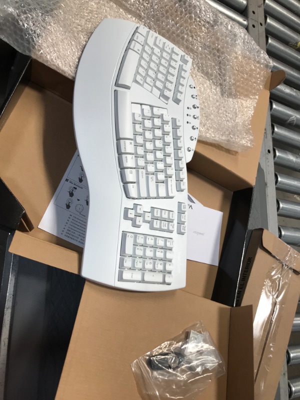 Photo 2 of Perixx Periboard-612 Wireless Ergonomic Split Keyboard, US English Layout