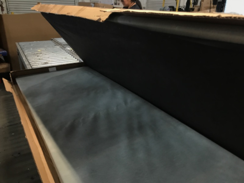 Photo 3 of 52INCH Assembled Bunkie Board for Mattress/Bed Support, Full Grey
