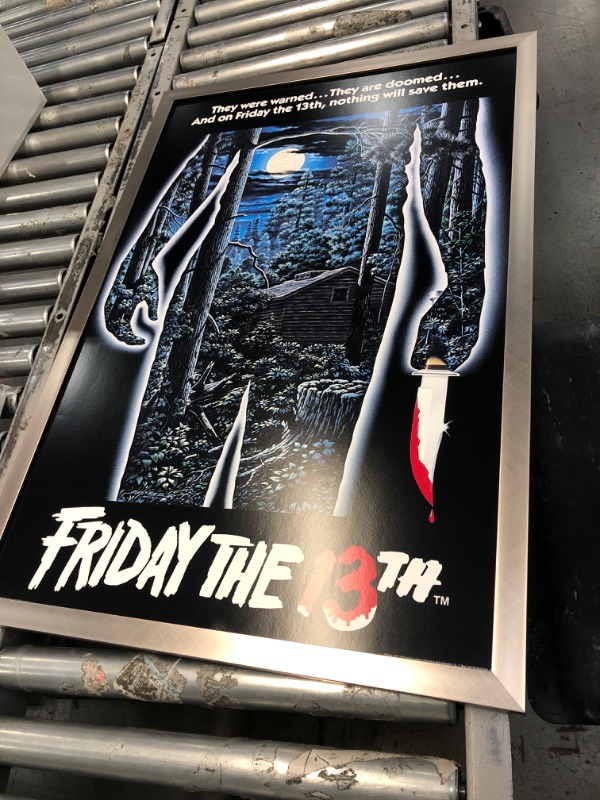 Photo 1 of -One Sheet Wall Poster, 26" X 38" FRIDAY THE 13TH