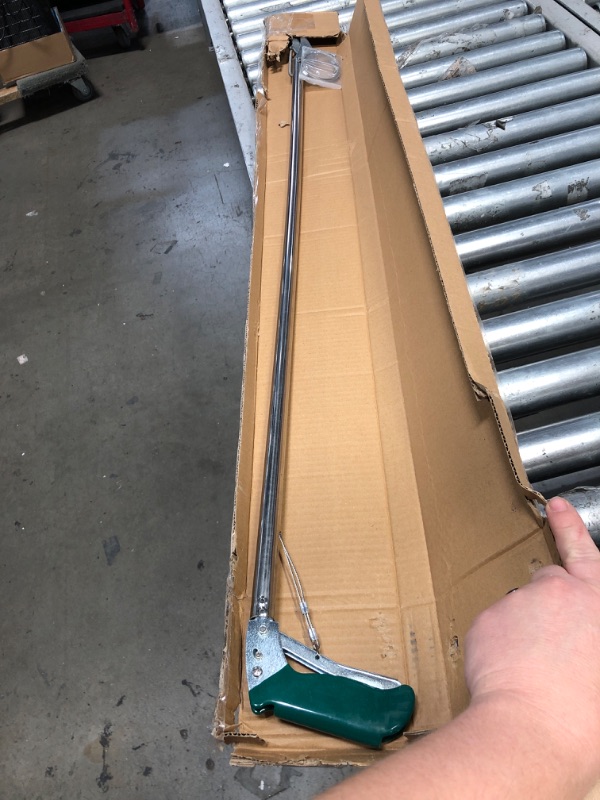 Photo 1 of IC ICLOVER 47 Inch Snake Tongs+Animal Handling Gloves, Heavy Duty Standard Reptile Snake Tongs Grabber Catcher, Snake Bite Proof Gloves Kevlar Reinforced Leather Padding Palm&fingers, Anti Bite-16inch