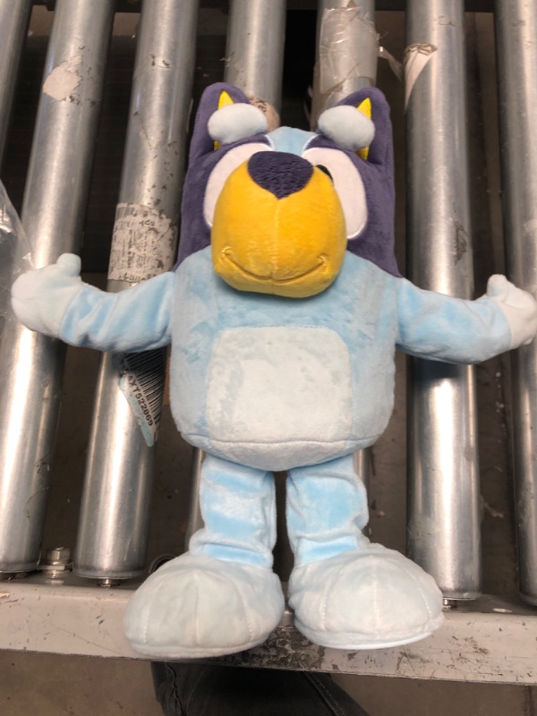 Photo 2 of Bluey Friends Plush 8 Inch Bluey Plush with 2 My Outlet Mall Stickers
