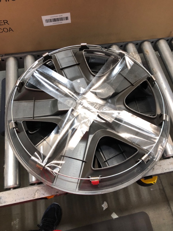 Photo 1 of 17 inch Hubcaps Best for 2008-2011 Chevrolet Malibu - (Set of 4) Wheel Covers 17in Hub Caps Rim Cover - Car Accessories for 17 inch Wheels - Snap On Hubcap, Auto Tire Replacement Exterior Cap