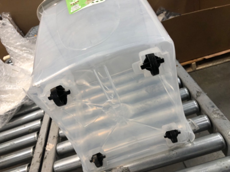 Photo 7 of **CRACKED**
Van Ness Pet Food Storage Container, 50-lb