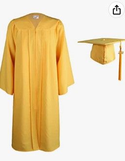 Photo 1 of **MISSING TASSEL**
OSBO GradSeason Matte Graduation Gown Cap Set 2022 for High School and Bachelor