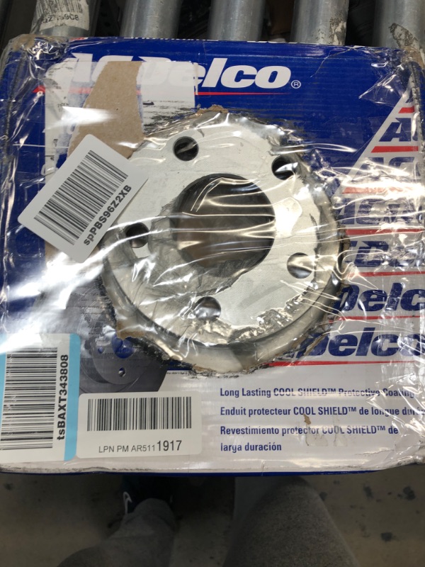 Photo 2 of ACDelco Advantage 18A812AC Coated Front Disc Brake Rotor