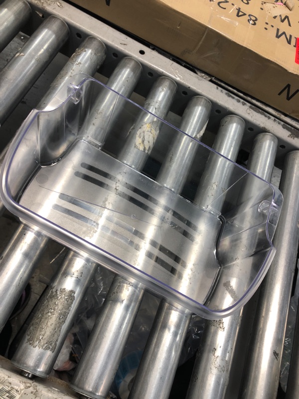 Photo 1 of *Cracked See Photos* Frigidaire 240324502 Door Shelf Bin, Clear