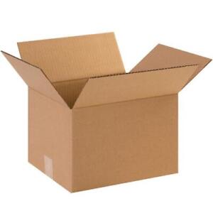 Photo 1 of 12x10x8" Corrugated Boxes for Packing Moving Shipping Pack of 50
