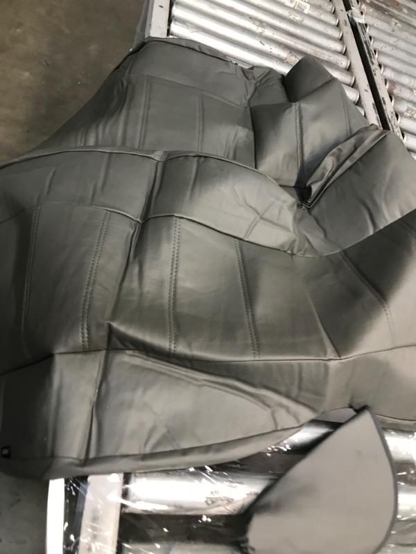 Photo 1 of **UNKNOWN MODEL*- grey leather seat cover