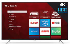 Photo 1 of TCL 55" CLASS 4-SERIES 4K UHD HDR ROKU SMART TV - 55S403
