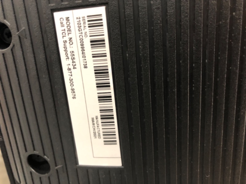 Photo 1 of TCL 55" CLASS 4-SERIES 4K UHD HDR ROKU SMART TV - 55S403
