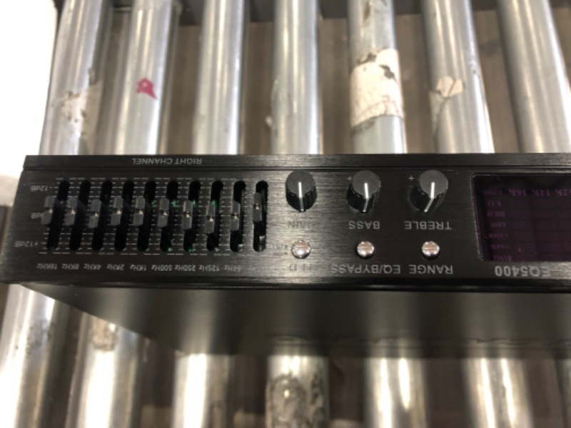 Photo 5 of *MISSING POWER CABLE**
Technical Pro Dual 10 Band Professional Stereo Equalizer with Individual LED Indicators